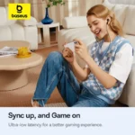 Baseus Encok HZ20 Wired Earphones – Cluster Black - Image 3