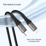 LITO Type-C to Lightning Fast Data Cable (27W PD)LDO8CL - Image 2
