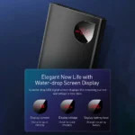 Baseus 10000mAh 22.5W Adaman Metal Digital Display Fast Charge Power Bank - Image 3