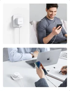 UGREEN 20W Type-C PD Fast Charger With Type-C to Lightning 1 Meter Cable Set CD137 - Image 2