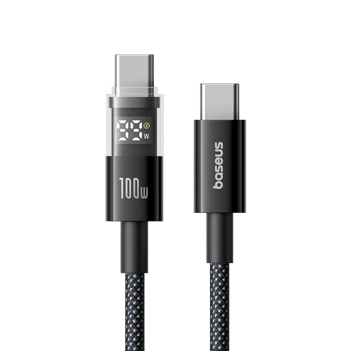 Baseus Display 2 Fast Charging Data Cable USB-C to USB-C 100W - Image 4